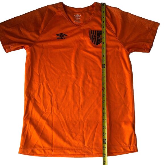 Umbro Manchester MCMXXIV FC Orange Men's Soccer Jersey Size Small - Picture 6 of 12